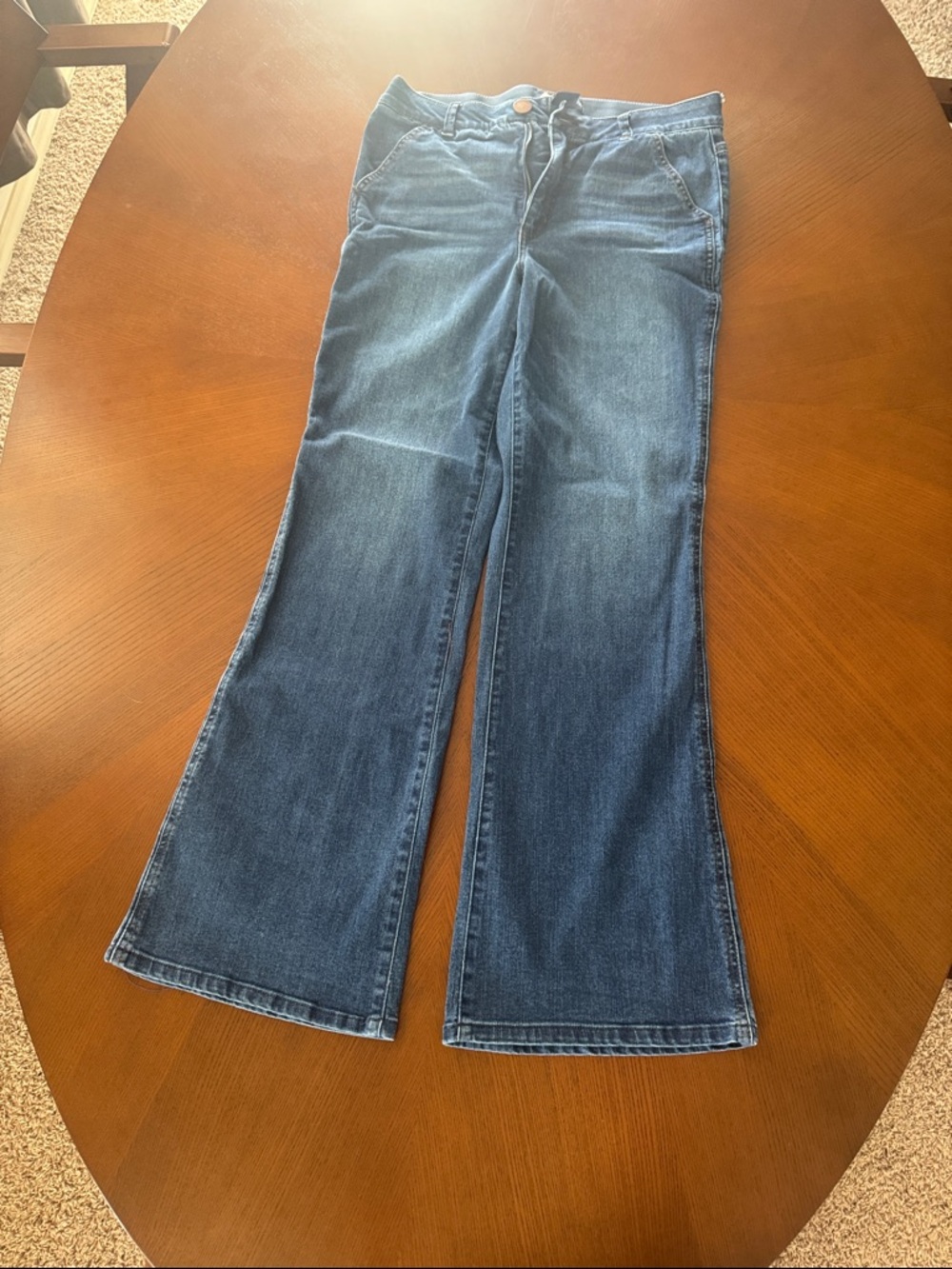 Democracy Dark Blue Flare Jeans